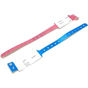 ID Band for Hospital, Patient Identification Band Adult ( Pack Of 100 )