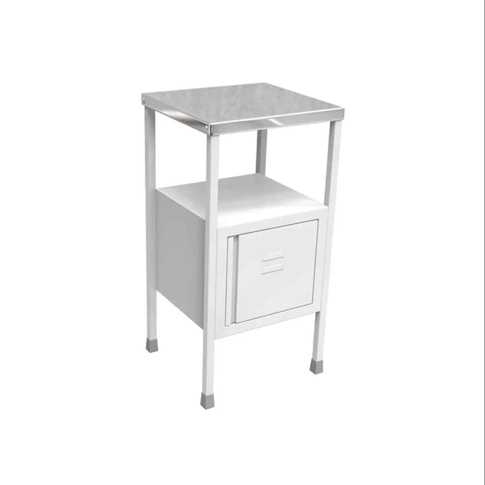 Bed Side Locker with SS Steel Top