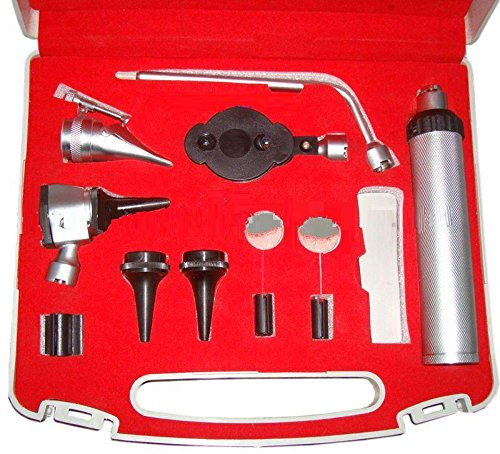 ENT Diagnostic Complete Set with Opthalmoscope & Otoscope