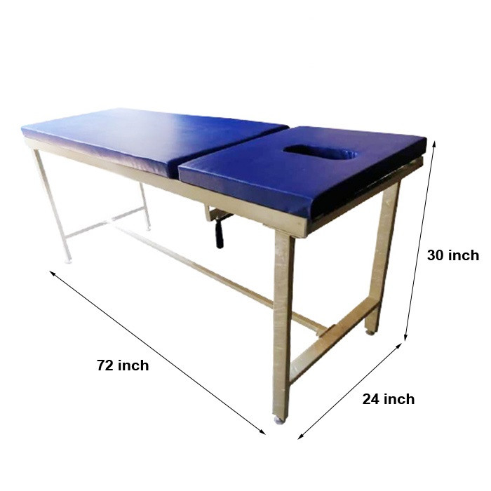 Metal Couch Without Box, Mild Steel ( Size 72 x 24 x 30 Inch )