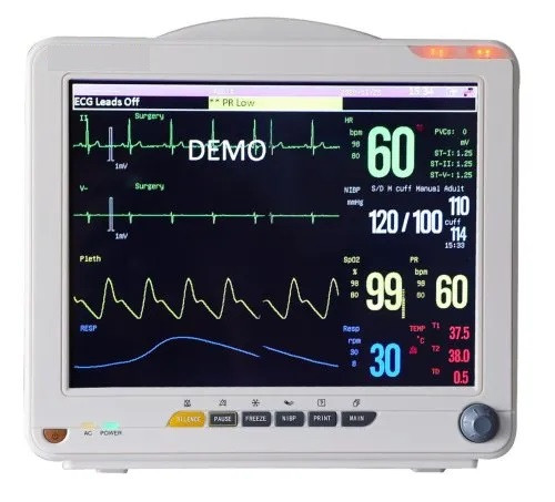 Patient Monitor MM - 5012  NIBP, PR, ETCO2, Temperature, RESP, SPO2, IBP, ECG