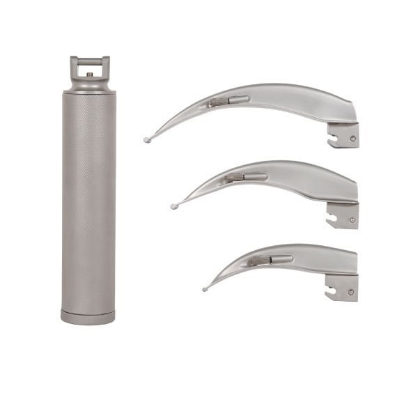 Curved Laryngoscope Premium with Blade Size 2, 3, 4